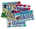 Collage of Minnesota license plates